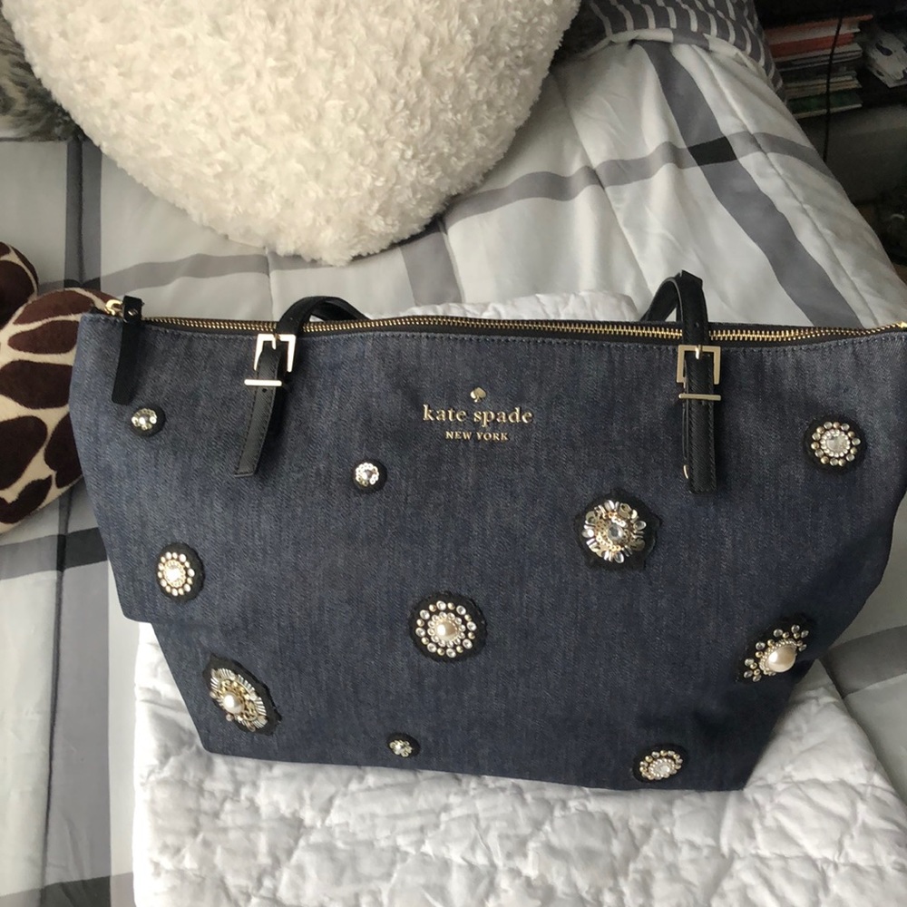 Kate Spade denim tote